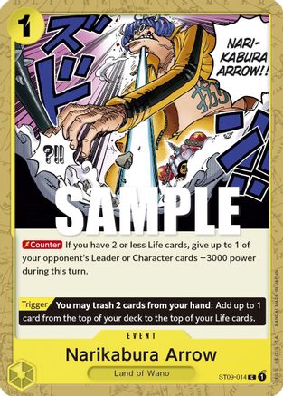 Narikabura Arrow (ST09-014) [Starter Deck 9: Yamato] - Deck Out Gaming