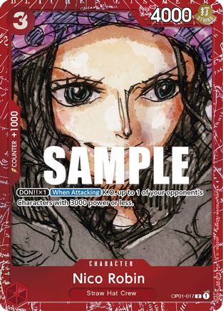 Nico Robin (Premium Card Collection -ONE PIECE FILM RED Edition-) (OP01-017) [One Piece Promotion Cards] Foil - Deck Out Gaming