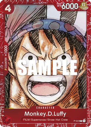 Monkey.D.Luffy (Premium Card Collection -ONE PIECE FILM RED Edition-) (P-022) [One Piece Promotion Cards] Foil