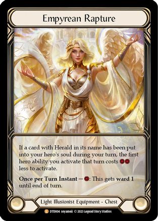 Empyrean Rapture (Extended Art) (DTD004) [Dusk till Dawn] Cold Foil - Deck Out Gaming