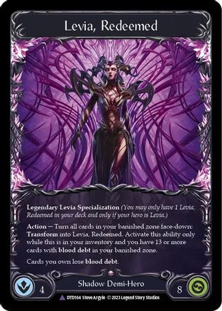 Levia, Redeemed // Blasmophet, Levia Consumed (Marvel) (DTD164) [Dusk till Dawn] Cold Foil - Deck Out Gaming