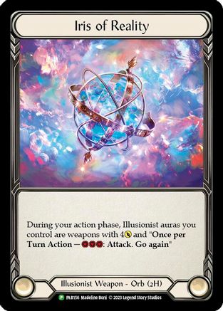 Iris of Reality - FAB156 (FAB156) [Flesh and Blood: Promo Cards] Rainbow Foil - Deck Out Gaming