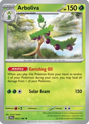 Arboliva - 023/198 (Line Holo) (23) [Miscellaneous Cards & Products] Holofoil - Deck Out Gaming