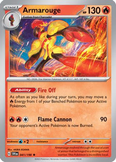 Armarouge - 041/198 (Line Holo) (41) [Miscellaneous Cards & Products] Holofoil - Deck Out Gaming