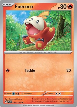 Fuecoco - 034/193 (Summer 2023 Collector Chest) (34) [Miscellaneous Cards & Products] Holofoil - Deck Out Gaming