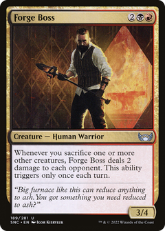 Forge Boss (189) [Streets of New Capenna] - Deck Out Gaming
