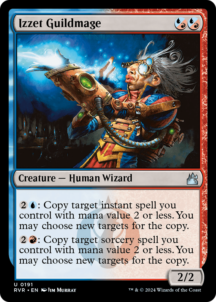 Izzet Guildmage (191) [Ravnica Remastered] foil - Deck Out Gaming