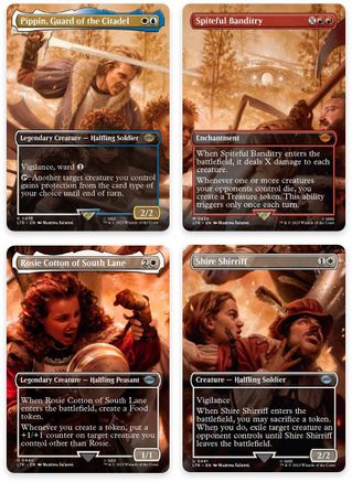 The Scouring of the Shire Scene [Set of 4] (438-441) [Universes Beyond: The Lord of the Rings: Tales of Middle-earth] foil - Deck Out Gaming