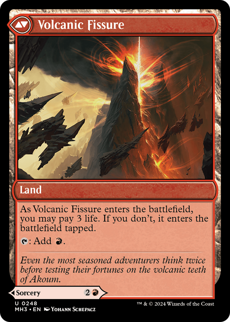 Sundering Eruption (248) [Modern Horizons 3] foil - Deck Out Gaming