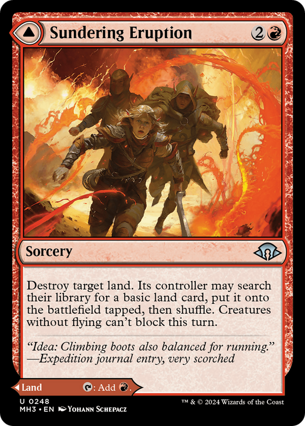 Sundering Eruption (248) [Modern Horizons 3] - Deck Out Gaming