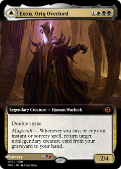 Extus, Oriq Overlord // Awaken the Blood Avatar (90294) [Magic Online Promos] - Deck Out Gaming