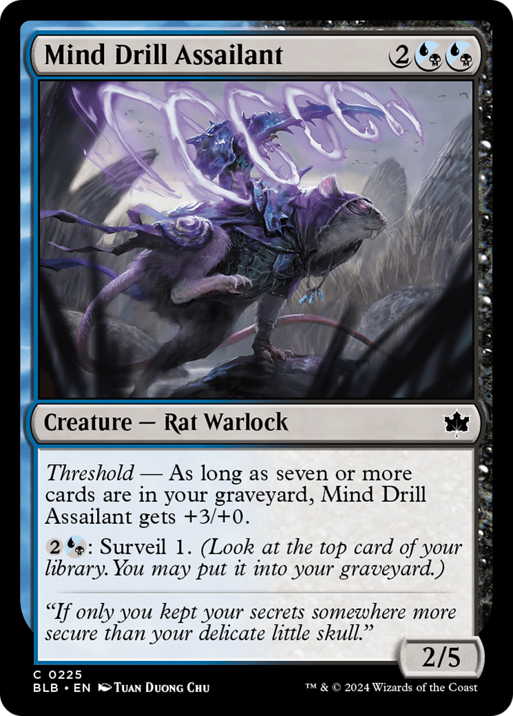 Mind Drill Assailant (225) [Bloomburrow] - Deck Out Gaming