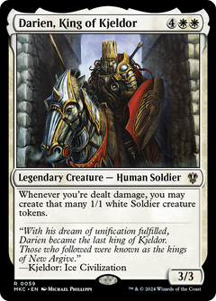 Darien, King of Kjeldor (59) [Murders at Karlov Manor Commander] - Deck Out Gaming