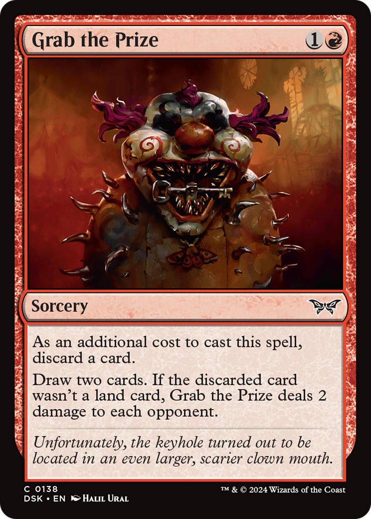 Grab the Prize (138) [Duskmourn: House of Horror] - Deck Out Gaming