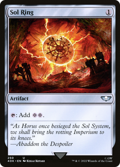 Sol Ring (250) (250) [Universes Beyond: Warhammer 40,000] - Deck Out Gaming