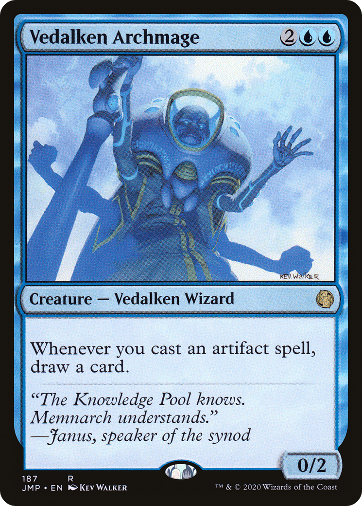 Vedalken Archmage (187) [Jumpstart] - Deck Out Gaming