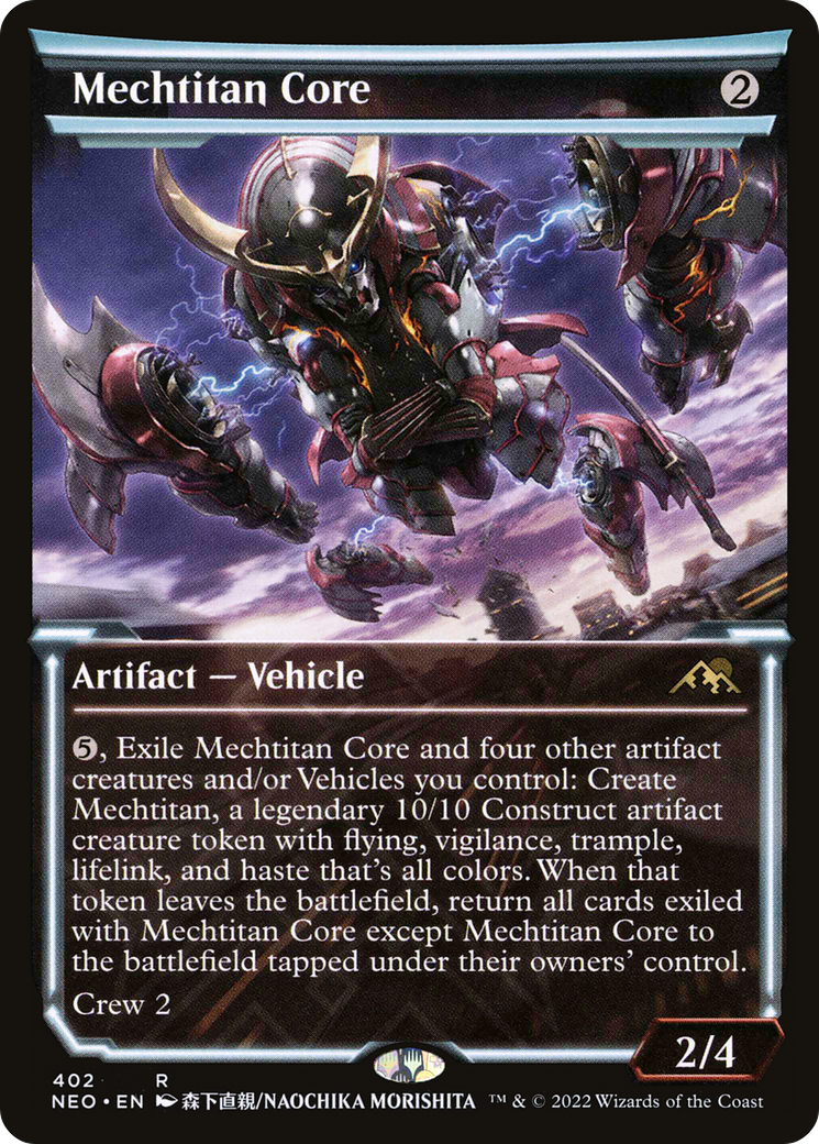 Mechtitan Core (Showcase) (402) [Kamigawa: Neon Dynasty] - Deck Out Gaming