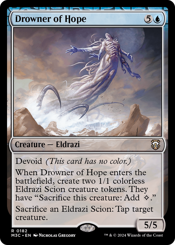 Drowner of Hope (182) [Modern Horizons 3 Commander] - Deck Out Gaming