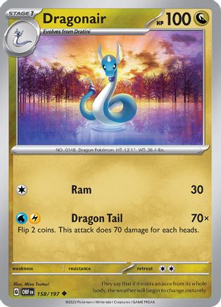 Dragonair (158) [SV03: Obsidian Flames] - Deck Out Gaming