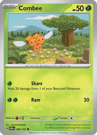 Combee (8) [SV03: Obsidian Flames] - Deck Out Gaming