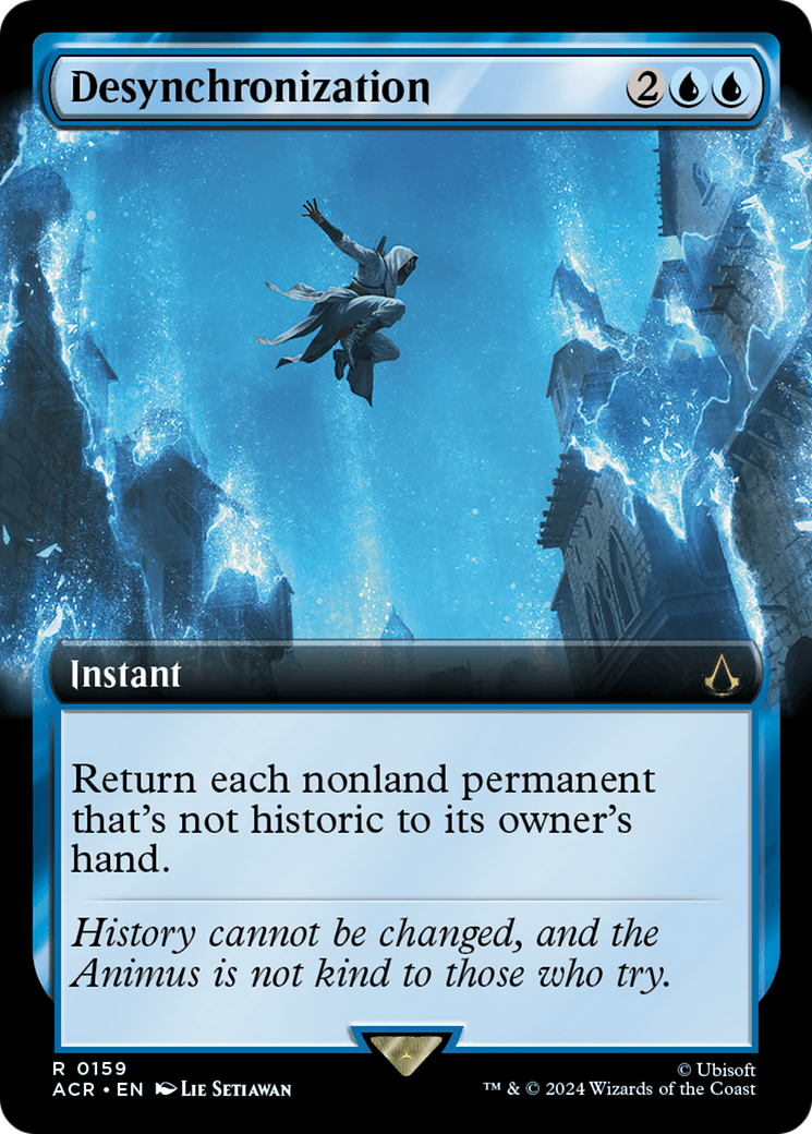 Desynchronization (Extended Art) (159) [Assassin's Creed] foil - Deck Out Gaming