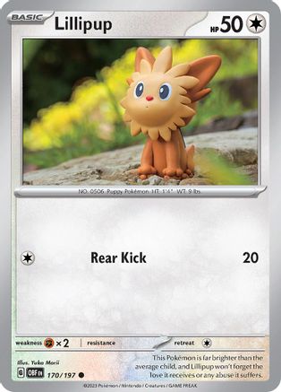 Lillipup (170) [SV03: Obsidian Flames] - Deck Out Gaming