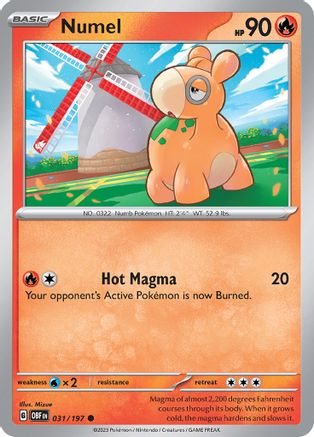 Numel (31) [SV03: Obsidian Flames] - Deck Out Gaming