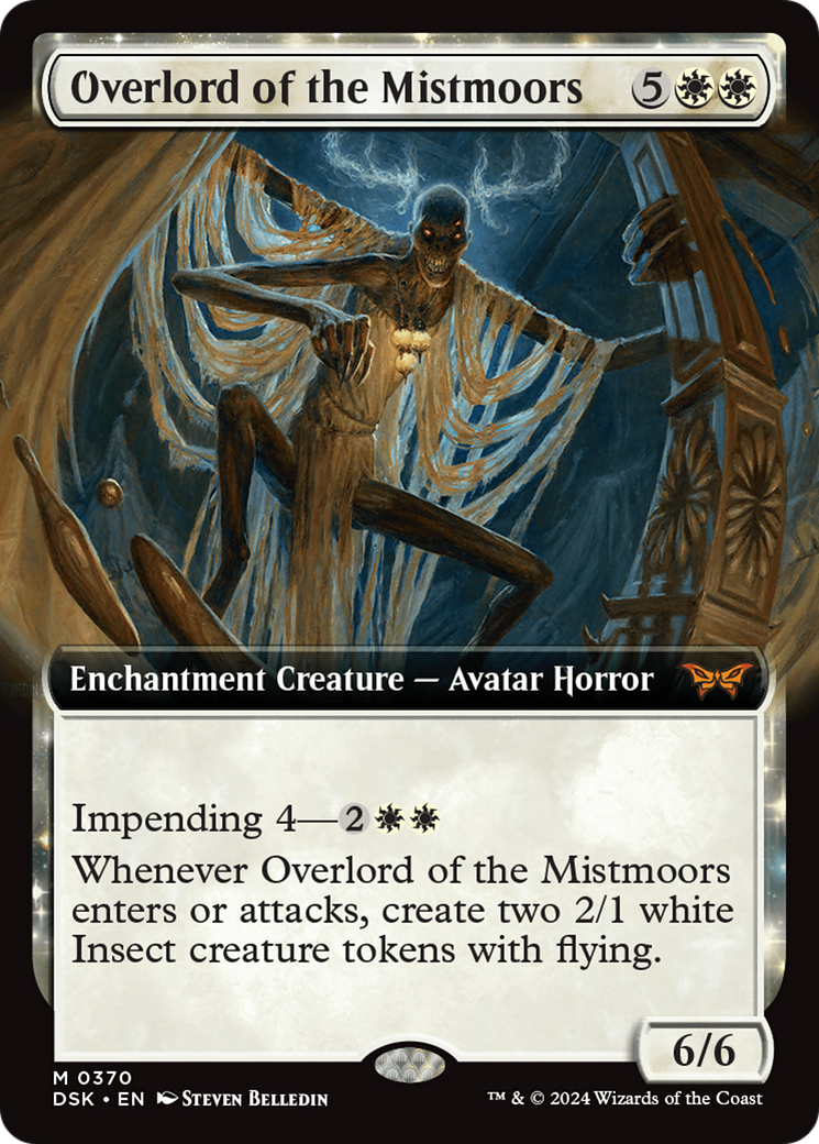Overlord of the Mistmoors (Extended Art) (370) [Duskmourn: House of Horror] - Deck Out Gaming