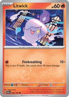 Litwick (36) [SV03: Obsidian Flames] - Deck Out Gaming