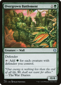 Overgrown Battlement (417) [Jumpstart] - Deck Out Gaming