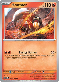 Heatmor (39) [SV03: Obsidian Flames] - Deck Out Gaming