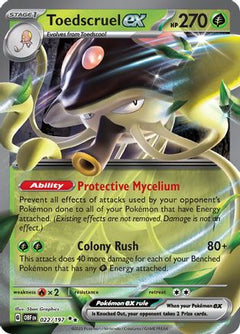 Toedscruel ex (22) [SV03: Obsidian Flames] Holofoil - Deck Out Gaming