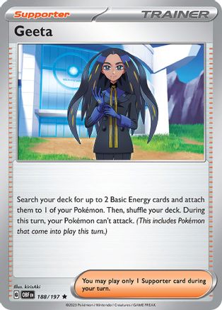 Geeta (188) [SV03: Obsidian Flames] Holofoil - Deck Out Gaming