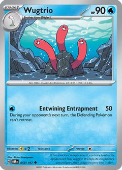 Wugtrio (59) [SV03: Obsidian Flames] - Deck Out Gaming