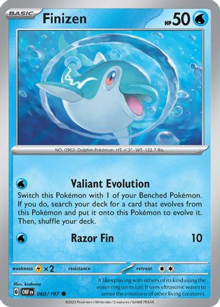 Finizen 60/197 (60) [SV03: Obsidian Flames] - Deck Out Gaming