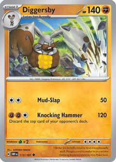 Diggersby (113) [SV03: Obsidian Flames] - Deck Out Gaming