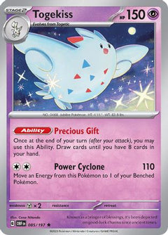 Togekiss (85) [SV03: Obsidian Flames] Reverse Holofoil - Deck Out Gaming