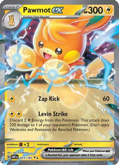 Pawmot ex (73) [SV03: Obsidian Flames] Holofoil - Deck Out Gaming