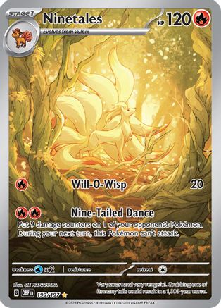 Ninetales -199/197 (199) [SV03: Obsidian Flames] Holofoil - Deck Out Gaming