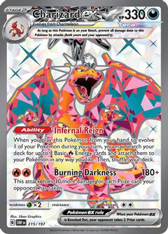 Charizard ex - 215/197 (215) [SV03: Obsidian Flames] Holofoil - Deck Out Gaming
