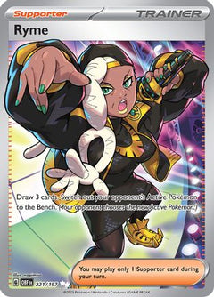 Ryme - 221/197 (221) [SV03: Obsidian Flames] Holofoil - Deck Out Gaming