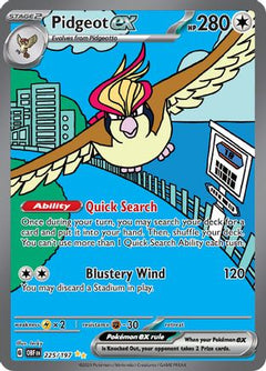 Pidgeot ex - 225/197 (225) [SV03: Obsidian Flames] Holofoil - Deck Out Gaming