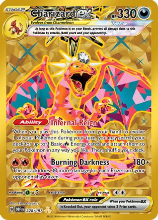 Charizard ex - 228/197 (228) [SV03: Obsidian Flames] Holofoil - Deck Out Gaming