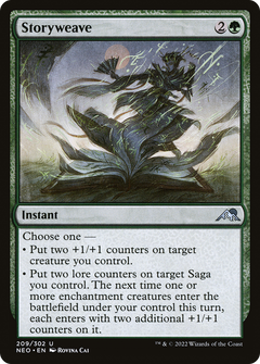 Storyweave (209) [Kamigawa: Neon Dynasty] foil - Deck Out Gaming