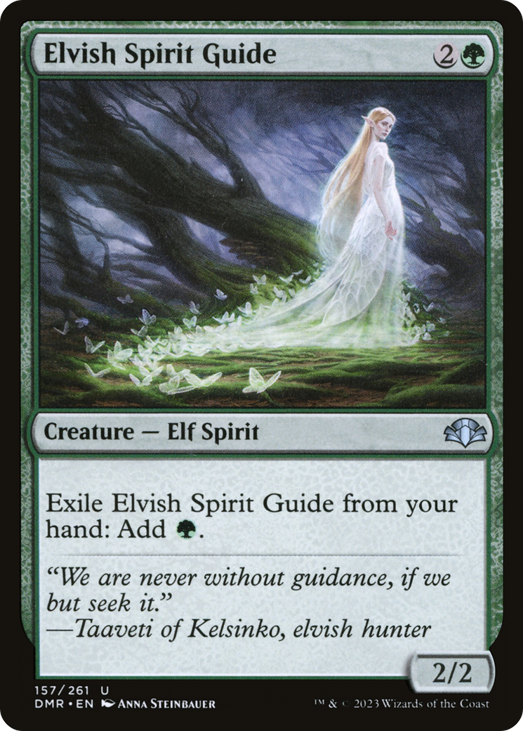 Elvish Spirit Guide (157) [Dominaria Remastered] foil - Deck Out Gaming