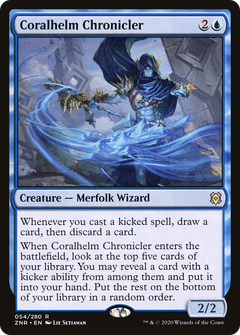 Coralhelm Chronicler (54) [Zendikar Rising] - Deck Out Gaming