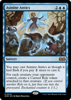 Asinine Antics (42) [Wilds of Eldraine] - Deck Out Gaming