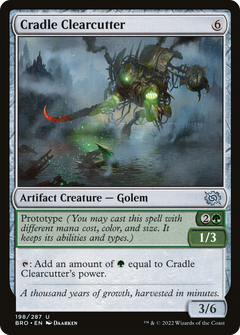 Cradle Clearcutter (198) [The Brothers' War] foil - Deck Out Gaming