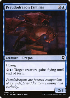Pseudodragon Familiar (88) [Commander Legends: Battle for Baldur's Gate] foil - Deck Out Gaming