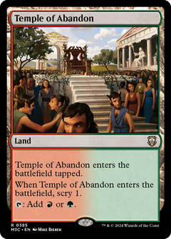 Temple of Abandon (385) [Modern Horizons 3 Commander] - Deck Out Gaming
